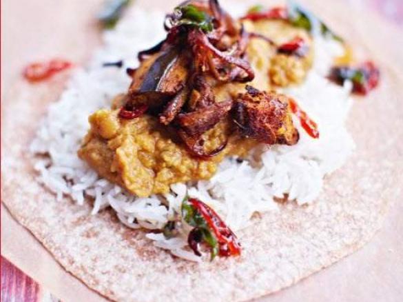 Jamie Oliver's Eggplant Daal
