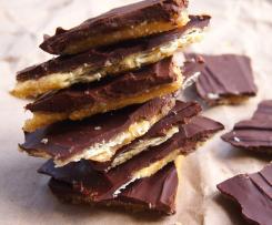 Salted caramel crackers