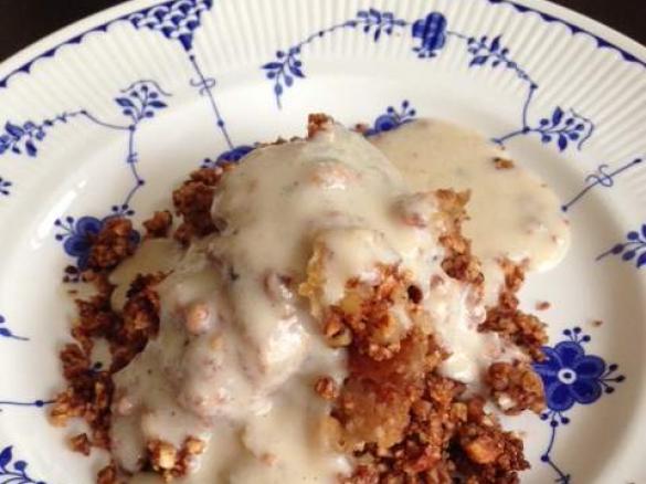 Apple Crumble Gluten Grain and Dairy Free