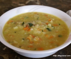 Korean style Vegetable Porridge