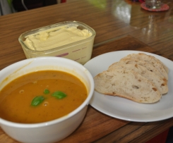 Roast Pumpkin & Bean Soup