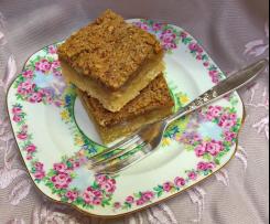 Pecan and Maple Syrup slice