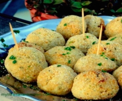 Low Fat Tuna and Ricotta Balls