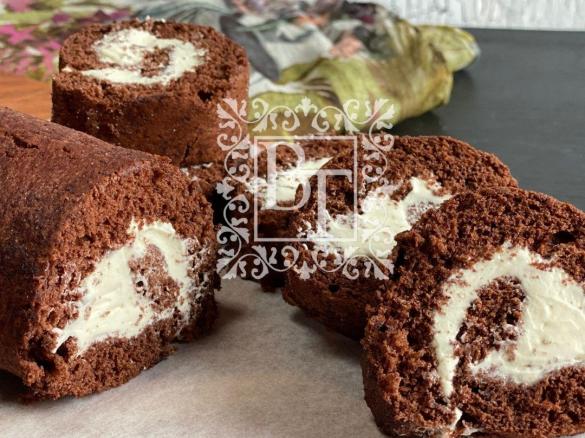 Bec's Table Chocolate Swiss Roll