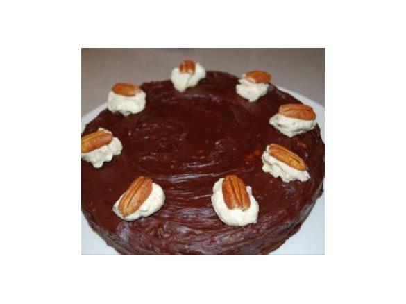 Chocolate Pecan Cake - Gluten Free