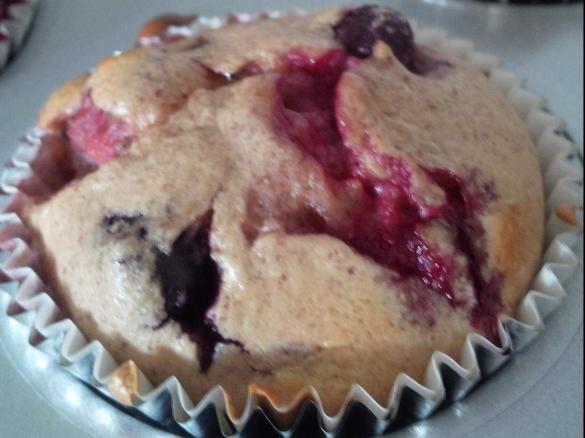 Gluten/Diary/Sugar Free Berry Muffins