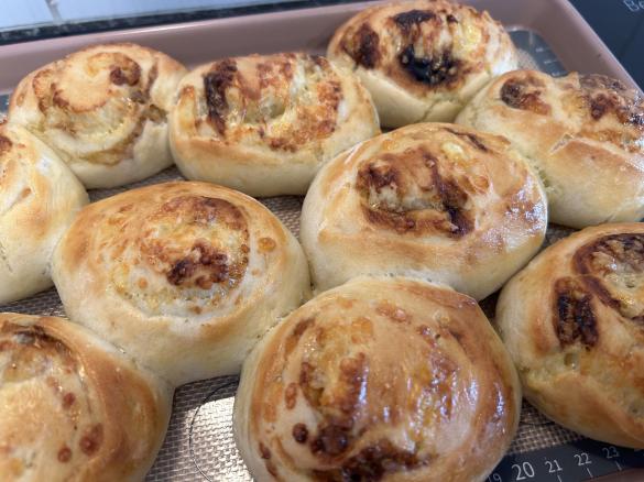 Emma’s Cheese and Vegemite Scrolls