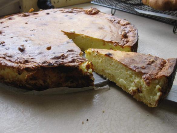 Delicious German style cheesecake