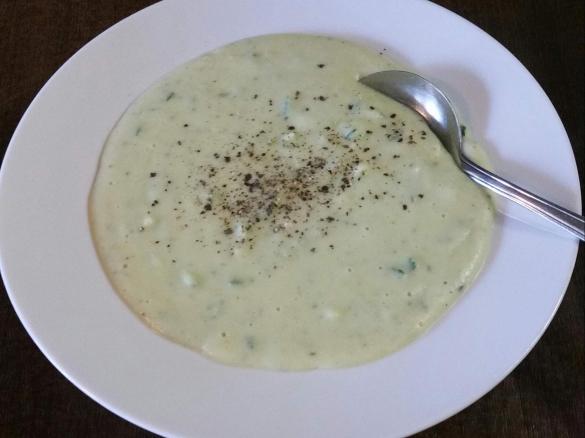 Donna's Zucchini and Cream Cheese Soup