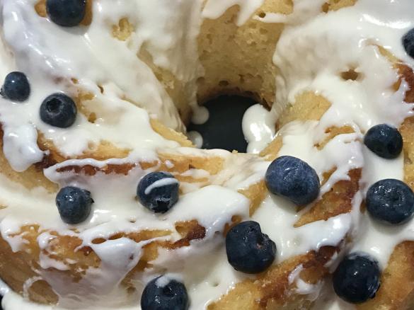 Piña Colada Bundt Cake