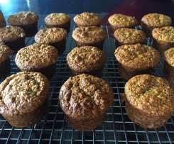 Carrot and Banana Baby Cakes (paleo)