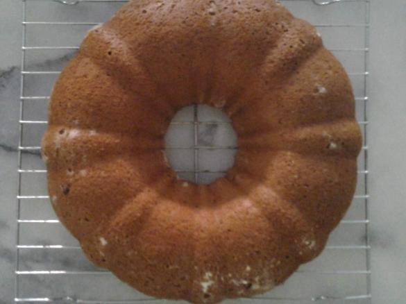 Clone of Apple Tea Cake in a bunt tin