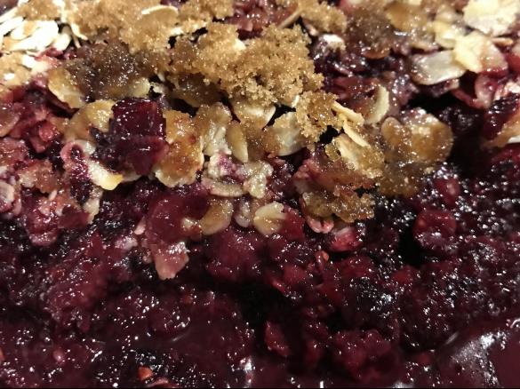 Mulberry Crumble