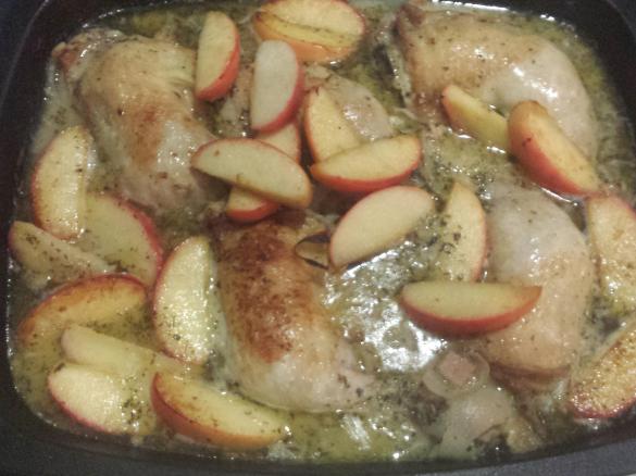 Mustard & Apple Chicken Bake