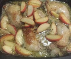 Mustard & Apple Chicken Bake