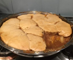 Appley Peach Cobbler