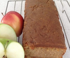 Apple Bread with Cinnamon Topping