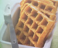 Potato Carrot Waffles