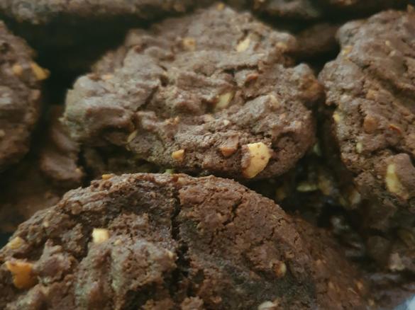 Fudgy-Wudgy Chocolate Cookies