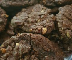 Fudgy-Wudgy Chocolate Cookies