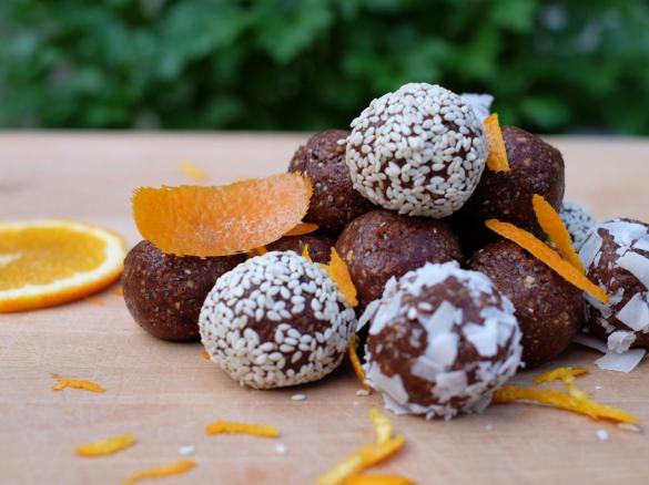 Choc Orange Bliss Balls