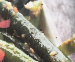 Bean Salad with hazelnut dressing