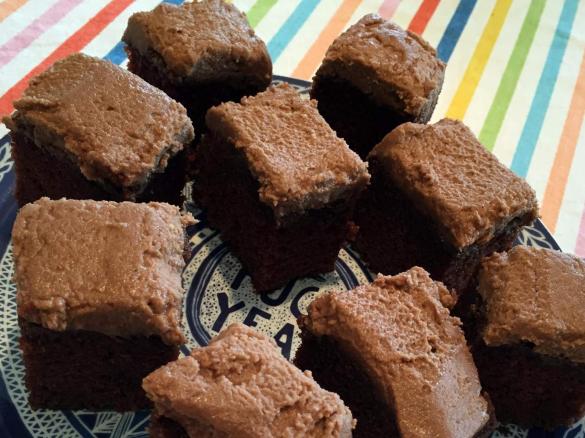 Aunt F's HUGE Chocolate Cake Slab