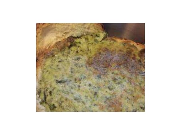 Mixie's Spinach and Onion Cob