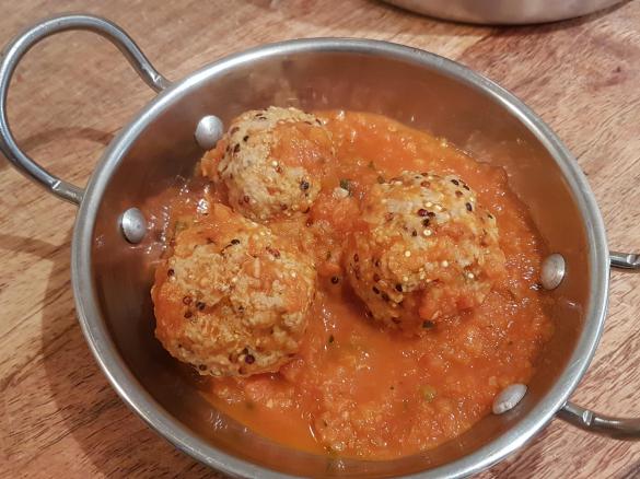 Pork and Fennel Quinoa Meatballs