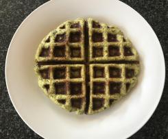 LCHF Broccoli and Cheese Waffles