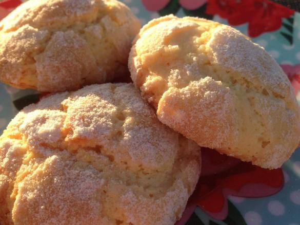 Lemon Crinkle Cookies