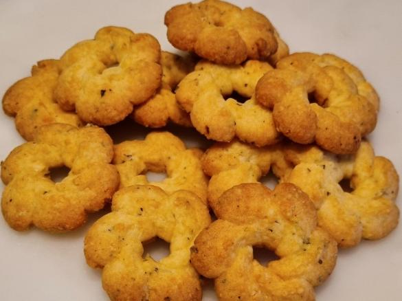 Italian Herb and Parmesan Cheese Cookies