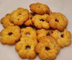 Italian Herb and Parmesan Cheese Cookies