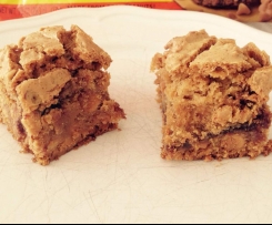 Double Peanut Butter Brownies