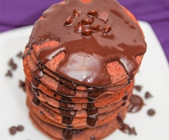 Perfect chocolate pancakes