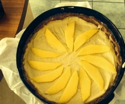 Raw Mango & Lime Nutcheese Cake