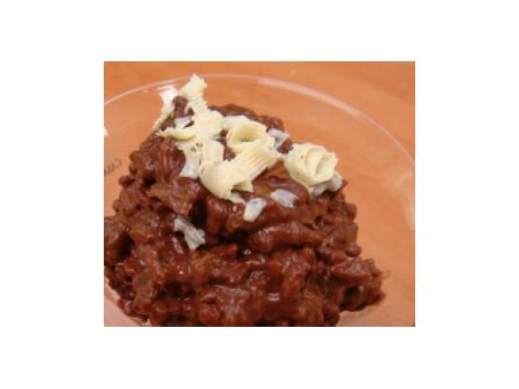 Chocolate Orange Risotto