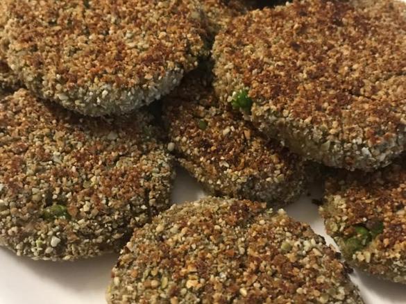 Tuna Patties with Sunflower & Pepita Crumb