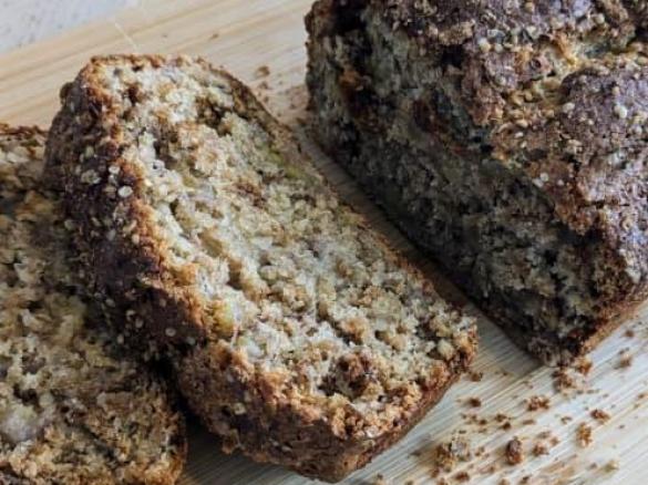 Sourdough Discard Banana Bread (Vegan)