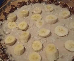 Paleo Cashew, Pecan & Banana Tart