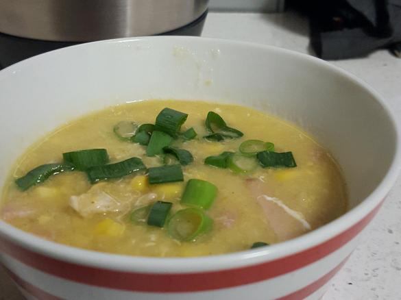 Variation Chicken and Sweet Corn Soup