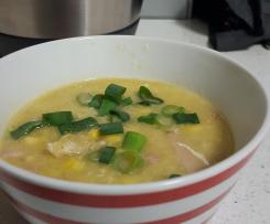 Variation Chicken and Sweet Corn Soup