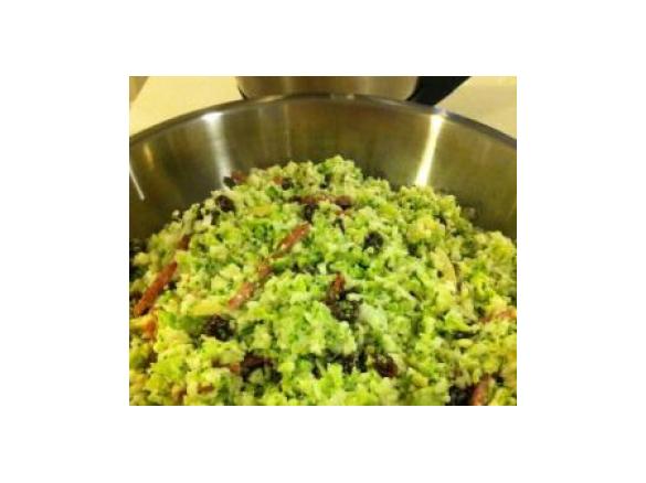 Cauliflower and Broccoli Salad