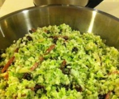 Cauliflower and Broccoli Salad