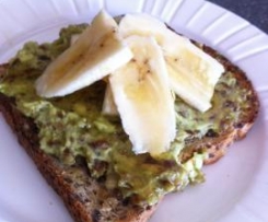 Avocado, Pecan and Date Breakfast Spread