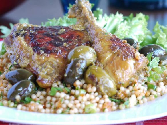 Chicken and lemon tagine