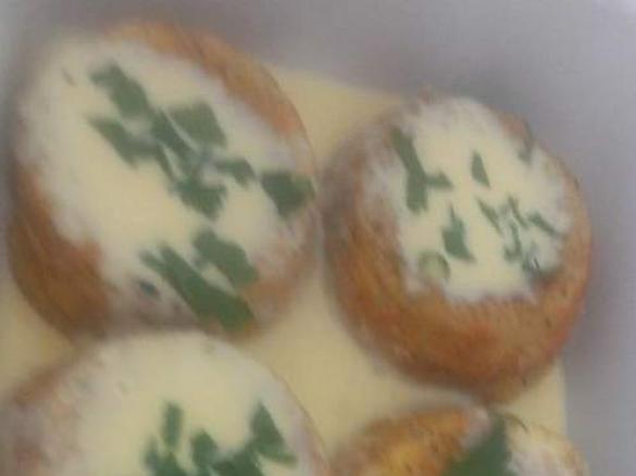 Twice Baked Cheese Soufflee 