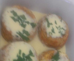 Twice Baked Cheese Soufflee 