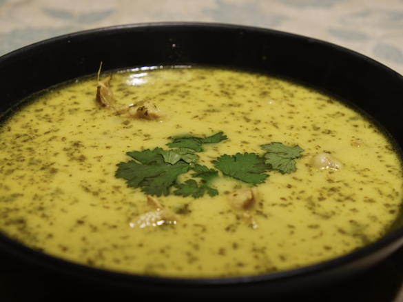 Comfort in a Cup, Lemon and Coconut Chicken Soup