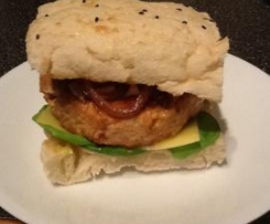 Salmon Burgers . . . HOWEZAT!